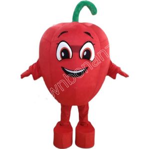 Red Chili Mascot Costume Walking Halloween Suit Large Event Costume Suit Party dress Apparel Carnival costume