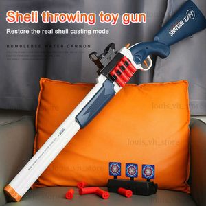 S686 DUBBELT-TARRLED SOFT BULLET TOY GUN FÖR FOOTING GUN PNEUMATIC RIFLE AIRSOFT Toys For Boy Paintball Gift T230816