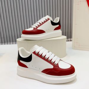 2023 Designer Sneakers Oversized Casual Shoes White Black Leather Luxury Velvet Suede Womens Espadrilles Trainers mens women Flats Lace Up Platform 34-45
