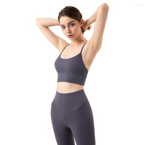 Yoga-Outfit 2023 Feingurt Anti-Strangulation Sport Bra Y-förmige Rücken-Rücken-Sling-Style-Fitness für Frauen