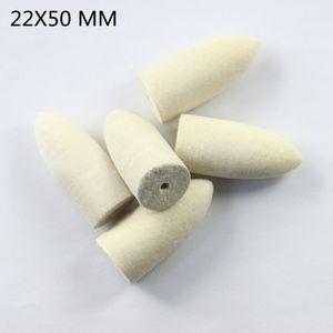 Other Oral Hygiene DTP 1P 22x50MM Dental Polishing Wool Felt Grinding Buffing Wheel Cone Shape 5pcs Pack Lab Rotary Tool Dentist Supply 230815
