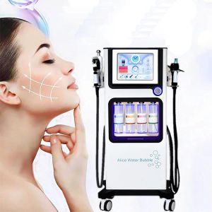 Top -Selling 7 in 1 Multifunktion Alice Water Bubble Jet Peel Sauerstoffspray Gesichtstherapie Ultraschall Aqua -Maschine für die Hautpflege