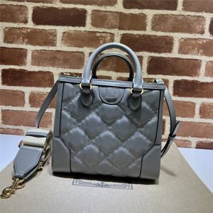 Дизайнерские роскошные сумки G Mathelasse Mini Top Harding Bag Black Leather 728309 Tote Crossbody Женщины сумки на плече 9а качество верхнего качества