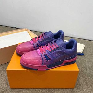 Luis Vuittons Spring Lvity Lvse Luxury High and Quality Top-Quality Summer Men Sports Shoes Collision Collision Color Autsole Super Good-looks Size 38-45