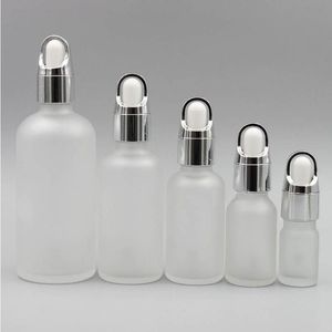 5 10 15 ml de vidro transparente giratório de gotas de óleo essencial com conta -gotas 20 30 50ml Liquid Essence Cosmetic Container S Rfucl