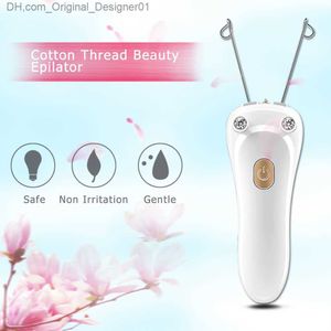 Electric facial hair removal USB charging female beauty insect repellent deodorizer cotton thread remover suitable for all body parts Z230817