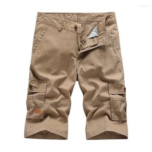 Shorts maschile 2023 Summer Men Outdoor Cargo Casual Topches Man Cotton Short Pants Times 30-38