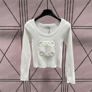 女性ニットセーターズトップデザイナーパターン編みパーカートリミングスウェットシャツレディー2944