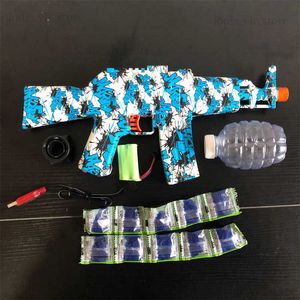 Gel Blaster Gun com contas de água para fotografar jogo de equipe elétrica CS Toy Gun Lun Outdoor Atividades Presentes para adolescentes menino T230816