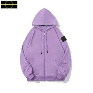 Stone Jacket Island Designer Brand Herrmännens vårens hösttröja Hoodie Hooded Sports Windbreaker Casual dragkedja Ytterkläder Klädstenar