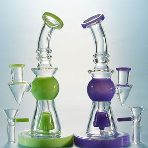 Headway Pyramid Design Glass Bong Duschkopf Perc Kurzes Nektel Mundstück Kompaktes Wasserrohröl Tupfer Rigs zum Tupfen der Schüssel mit hohem Rauch von 14 mm weiblicher Gelenkschale Schiff auf dem Meer