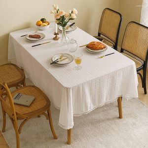 Tkanina stołowa American haftowane obrus bawełniany bielizny