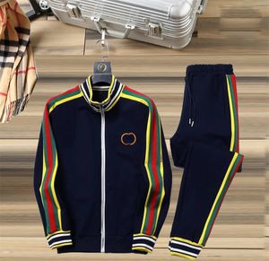 2023 tracce di moda da uomo Lettere classiche Stampano due pezzi abiti da uomo per sudore per la tracce autonoma Sport Sports Goodies Jackets Jogger Sporting Casual Set#010