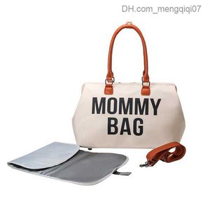 Diaper Bags Large capacity baby diaper bag multifunctional shoulder handbag for mothers hospital handbag for pregnant women baby care diaper Z230816