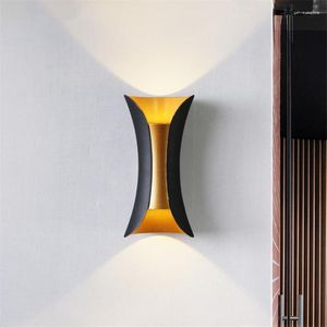 Wall Lamp Modern Lamps Metal LED Light Bedroom Bedside Sconce Applique Murale Luminaire Fixtures Indoor Home Lighting