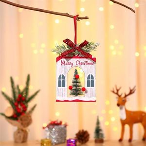 Christmas Decorations Scene Setting Supplies Eco-friendly Round Small Pendant For Home Decoration