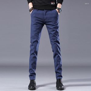 Men's Pants 2023 Spring Summer Breathable Casual Men Slim Fit Chinos Stretch Cotton Straight Long Trousers 38