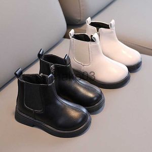 Buty retro dla dzieci buty mody 2023 jesień zimowe ciepłe buty niemowlę dzieci chłopcy swobodne buty najlepiej jakość skórzanych buty j230816