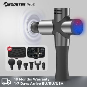 Massager całego ciała Booster Pro 3 Głębokie tkanki masaż pistoletu stymulator mięśni masażer ciała masażer pistoletu relaksować Niski hałas dla fintness kształtowanie 230815