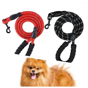 Dog Collars Pet Leash Drag Pull Tow Golden Retriever Accessories Nylon Reflective Walking Cat Supplies Harness