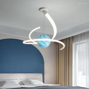 Lampadari moderni a ciondolo a ciondolo illuminazione stellata sfera sala da pranzo soggiorno cucina camera da letto appeso arredamento interno luci domestiche