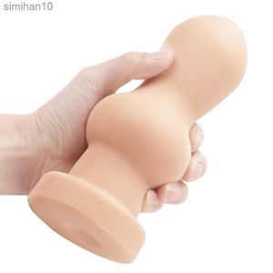 Anal Toys High Quality Silicone Anal Plug Soft Butt Plug Female Masturbation Device Adult Products Anal Beads Erotic Sex Toys for Couple HKD230816