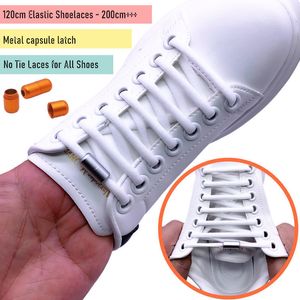 Shoe Parts Accessories 1Pair Elastic Lazy Shoelaces No Tie Laces Sneakers Flats for Kids Adult Quick Shoelace Fit All Shoes Free 230817