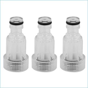 Autoschwamm 3PCs für Karcher K2-K7-Serie Hochdruckwäsche Wäsche Wasserfilter Anschluss Unterlegscheiben Dicke Schaum Sudcar Drop-Lieferung Mo Dhymx