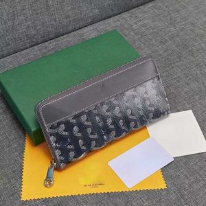 ブランドGoyya Clutch Bag Designer Change Prack Card Card Pack Handbag Dog Coin Curses Tooth Wallet Builtin Zipperコンパートメントマルチカードバージョンウォレットファクトリーセール