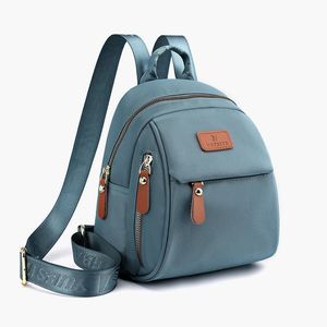 School Bags High Quality Small Women's Backpack Waterproof Nylon Ladies Shopping Mini Shoulder Bag Trend Luxury Designer 230816