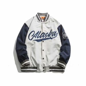 Mens Jackets University Uni Color Closer Casual Koreanische Kleidung Pilot Bomber Hit Hop Baseball Ursache Lose Paarjacke 230817