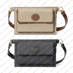 Unisex moda gündelik tasarım lüks crossbody messenger çanta omuz çantaları tote çanta üst ayna kalitesi 746300 torba çanta