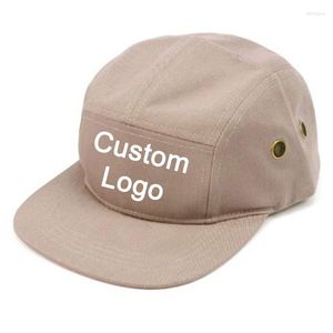 Ball Caps 5 Panels Street Dancer Football Team Name Logo 3D Customize Colors Custom Size Tennis Sun Cap DIY Design Customized Baseball Hat