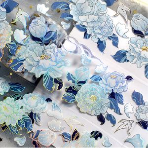 Nastri adesivi animali domestici bellissimi fiori lavate per collage fatte a mano 2m 2016 230816