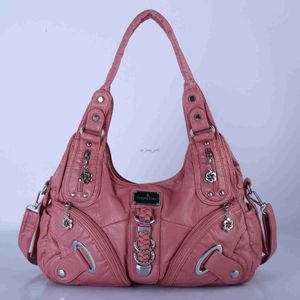Hobo Angelkiss Women Handtaschen Fashion Umhängetasche Großer Einkaufspack mit multifunktionalem Satchel Lady Hobos Big Tasche HKD230817