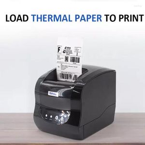 Xprinter 80mm Termal Etiket Yazıcı 20mm-80mm Barkod Çıkartma Bluetooth 365B365USB