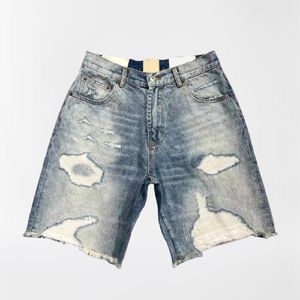 GalleryDept Shorts Luxury Men's Jeans Paint Hole Ruin Designer GalleryDept Jeans Men's Trendy Religion Jeans Gallery Dept Summer New Camouflage Cargo Shorts 1856