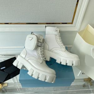 Stiefel Top-Qualität Mode Martin Designer Damenschuhe Ankle Boot Pocket Black Pr Roman boodels Inspired Combat White Cowboy Chelsea Boot ada Erhöht Martin