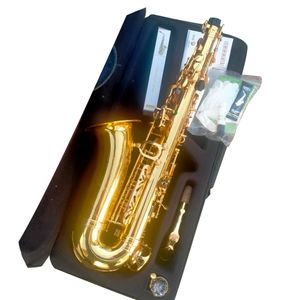 Jupiter JAS-567 Alto EB Tune Saxophone Nuovo strumento musicale di lacca in oro in ottone in ottone e-flat sax con accessori casuale