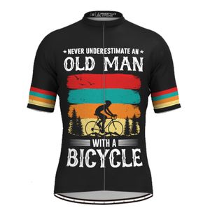 Cykeltröjor toppar roliga cykeltröja sommaren kort ärm cyklingkläder mtb cykel uniform maillot ropa ciclismo mäns cykel slitage skjortor 230817