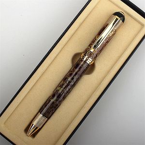 Ballpoint Pens Luksusowa jakość Pen metal klasyczny student Ballpoint Pen Men Signature Ink Pens Pens Office Back