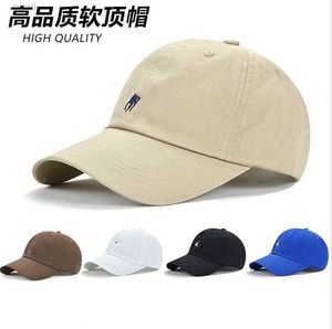 Designer Luxury Ralphs Polos Classic Baseball Cap Rl Small Pon Printed Beach Hat Versatile Mens and Womens Leisure Breathable ertyu