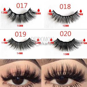 Falska ögonfransar Magnetiska ögonfransar 3D Mink Eyelashes Makeup Magnetiska fransar Eyeliner pincett sätter naturliga falska fransar korta faux cils hkd230817