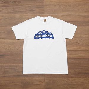 Camisetas masculinas de boa qualidade Mountain Made Modah Moda Men 1 1 Human Made Women Cotton Tirher Tee Kawaii Clothing