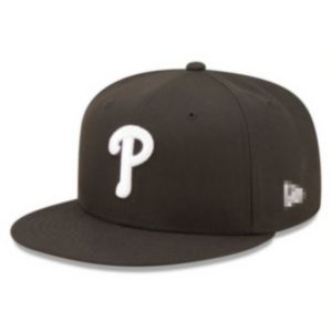 Dobra jakość Phillies P Letter Baseball Hiphop Snapback Sport Caps Mężczyźni Kobiety Regulowane Czapki do męskich kości Gorras H5-8.17