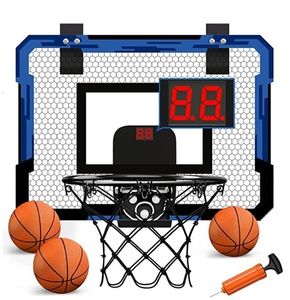 Balloon Basketball Hoop Indoor for Kids Outdoor Automatic Scoring Mini Toy Boys Teens As Gift 230816