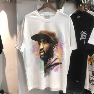 Herr t-shirts bra kvalitet överdimensionerad vintage t-shirt män 2023ss ny tvättade kvinnor mode t shirt streetwear tee mens kläder