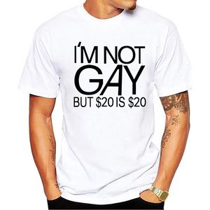 Carta engraçada, eu não sou tópico gay impresso camisetas