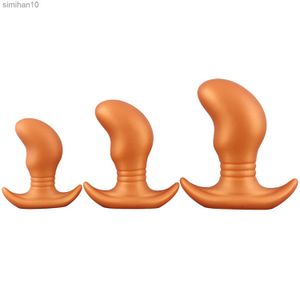 Brinquedos anal líquidos silicone enorme plug plug plugue produtos sexuais grandes plug plug plug de pele macia sensação de pênis Anal brinquedos sexuais de masturbador anal hkd230816