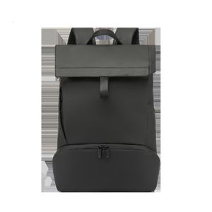 School Bags Business Laptop Backpack For Men Trending Gray Luxury Brand Back Pack Casual Simple Urban Male Backbag Student Schoolbag Black 230817